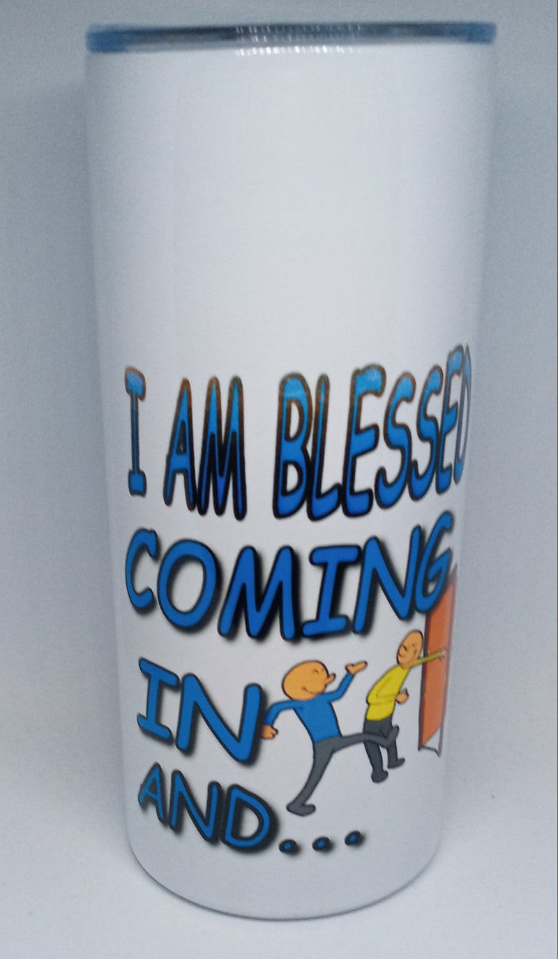 DEUTERONOMY 28:6 16OZ INSULATED TUMBLER