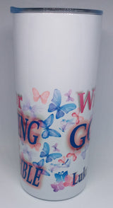 LUKE 1:37 16OZ INSULATED TUMBLER