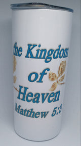 MATTHEW 5:3 INSULATED TUMBLER (16 OZ)