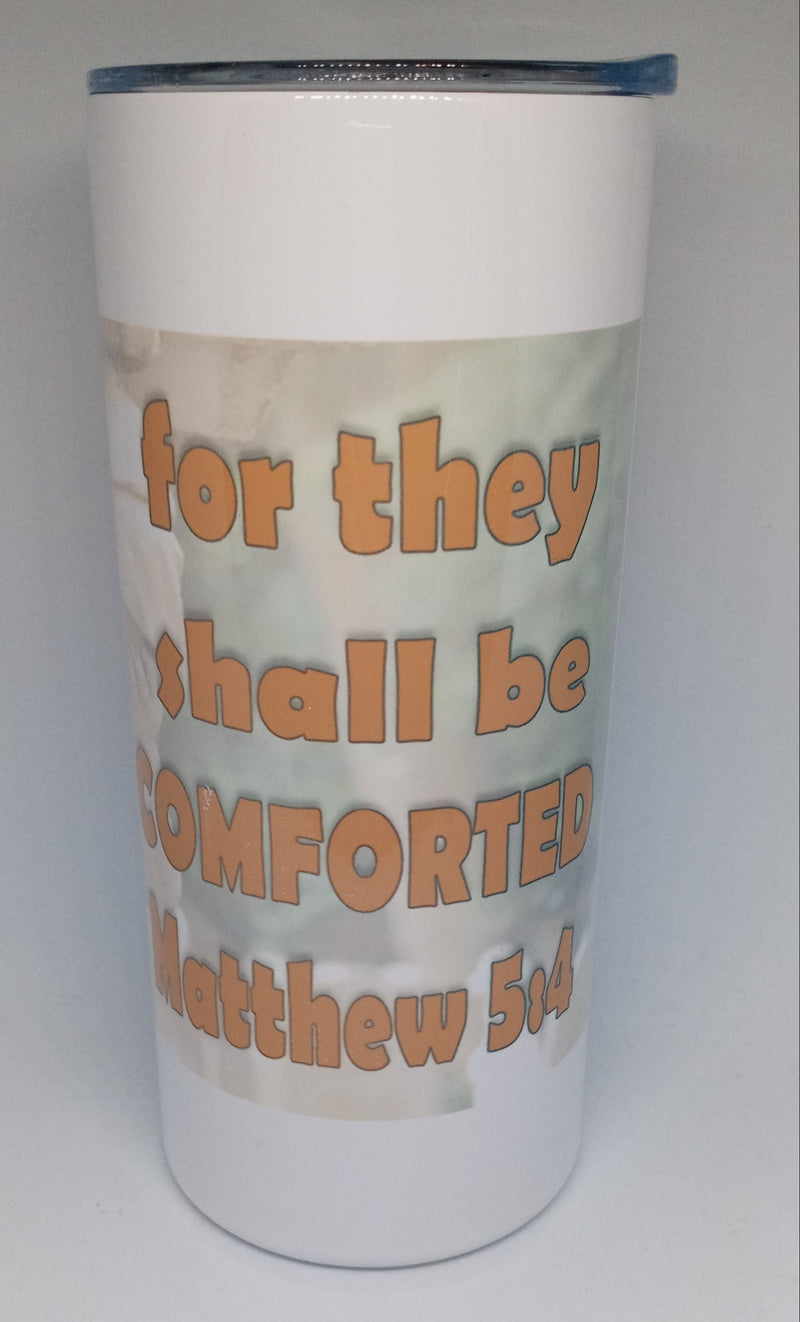 MATTHEW 5:4 16 OZ INSULATED TUMBLER