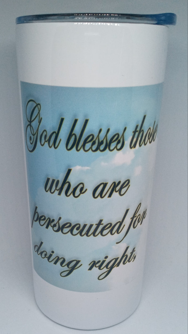 MATTHEW 5:10 16 OZ INSULATED TUMBLER