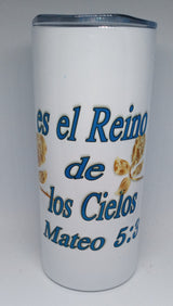 MATTHEW 5:3 INSULATED TUMBLER  (16OZ) - HISPANIC