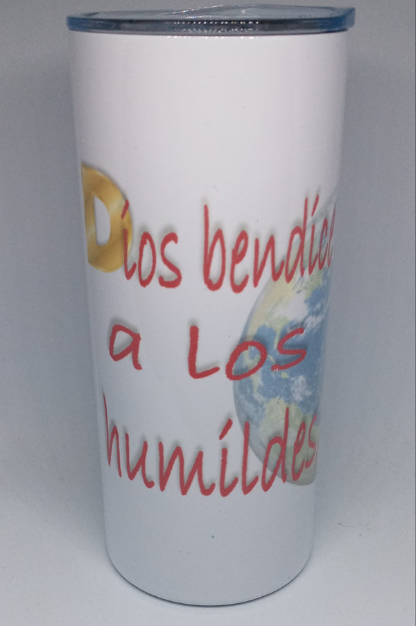 MATTHEW 5:5 (16 OZ) INSULATED TUMBLER - HISPANIC