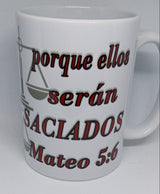 MATTHEW 5:6 (15OZ) - HISPANIC