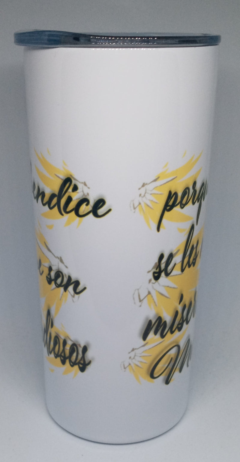 MATTHEW 5:7 16OZ INSULATED TUMBLER -HISPANIC