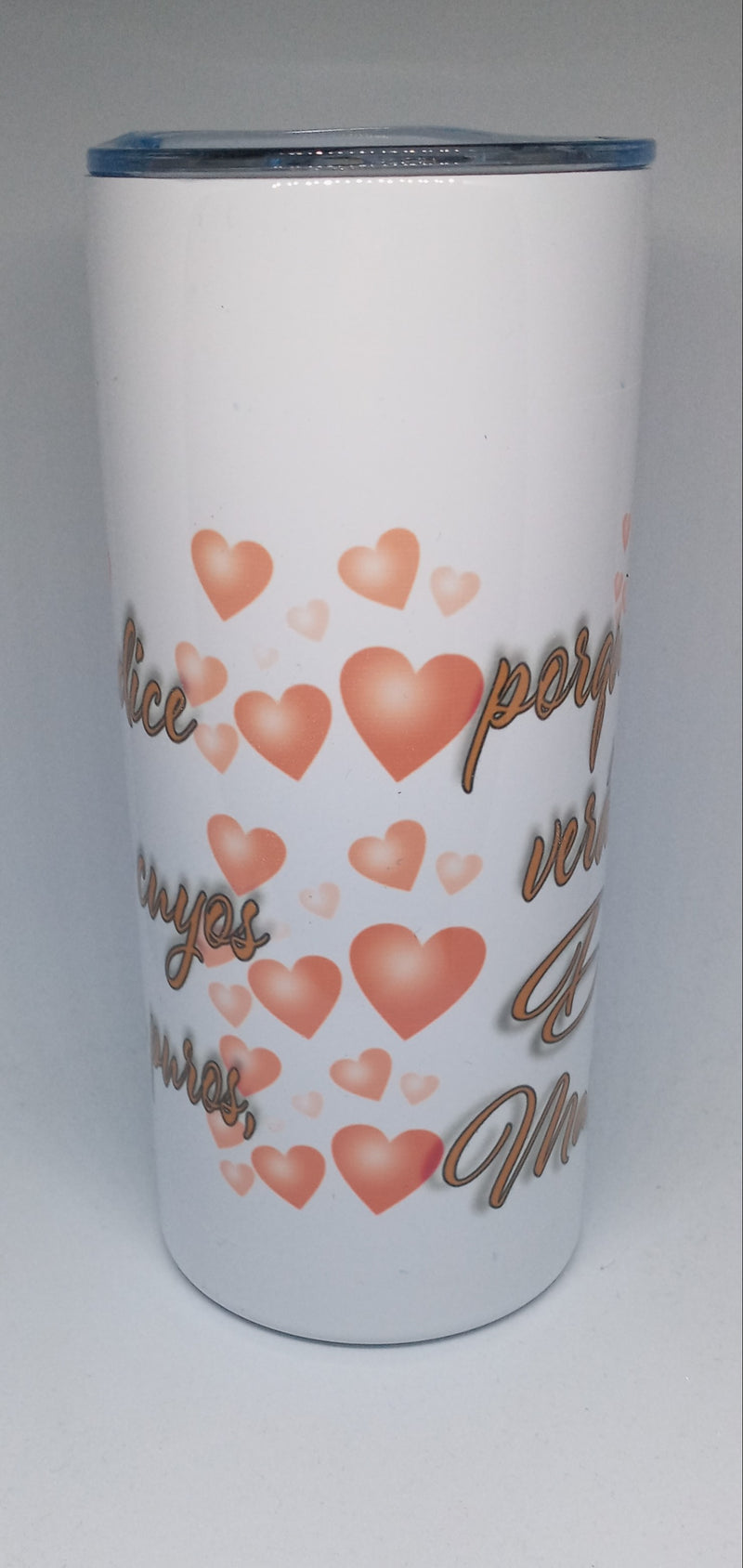 MATTHEW 5:8 (16 OZ) INSULATED TUMBLER - HISPANIC