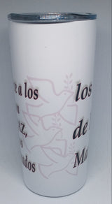 MATTHEW 5:9 (16 OZ) INSULATED TUMBLER - HISPANIC