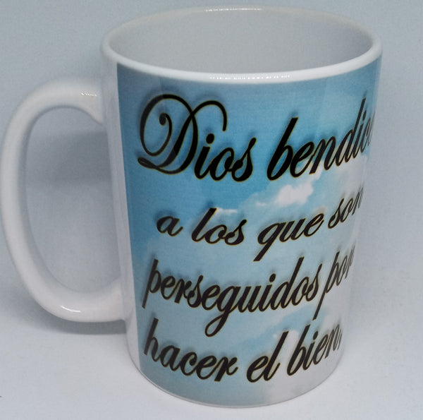 MATTHEW 5:10 (15 OZ) HISPANIC