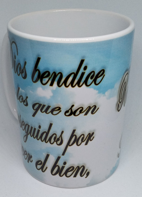 MATTHEW 5:10 (15 OZ) HISPANIC