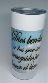 MATTHEW 5:10 (16 OZ) INSULATED TUMBLER - HISPANIC