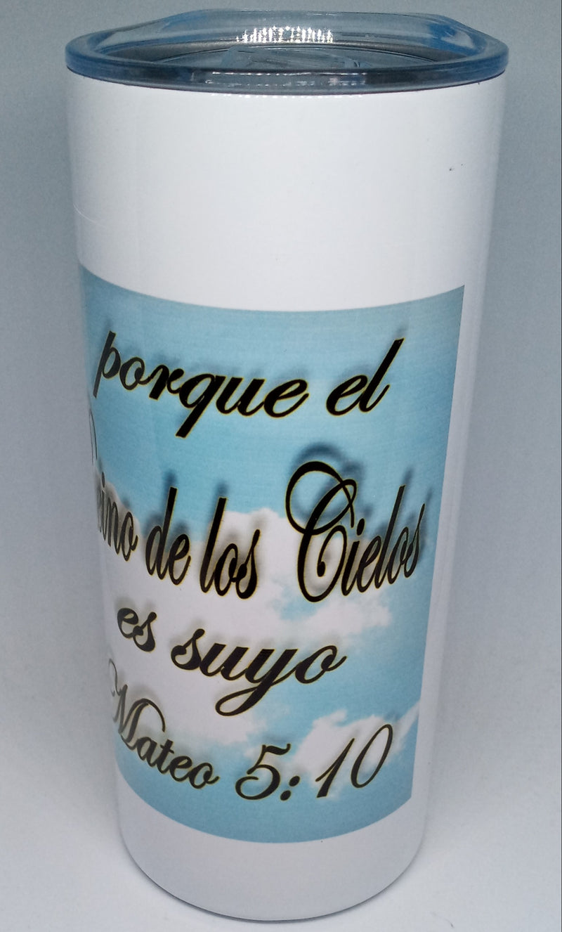 MATTHEW 5:10 (16 OZ) INSULATED TUMBLER - HISPANIC