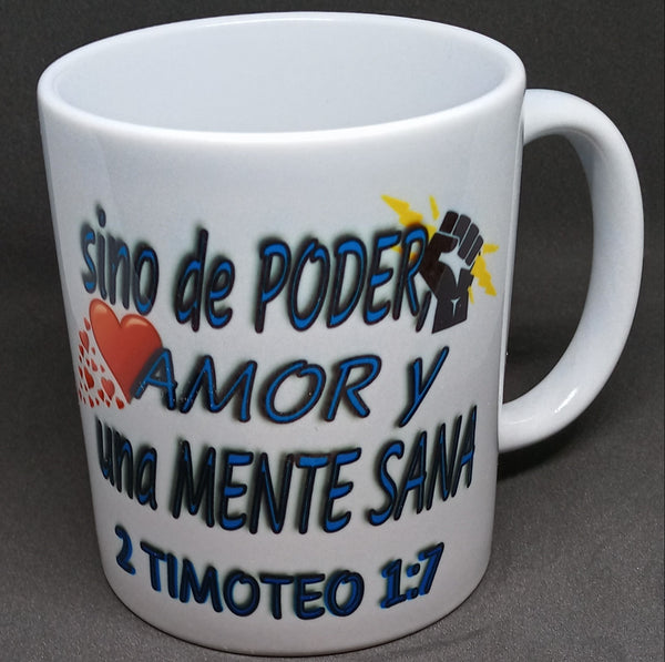 2 TIMOTHY 1:7 (11 OZ) HISPANIC