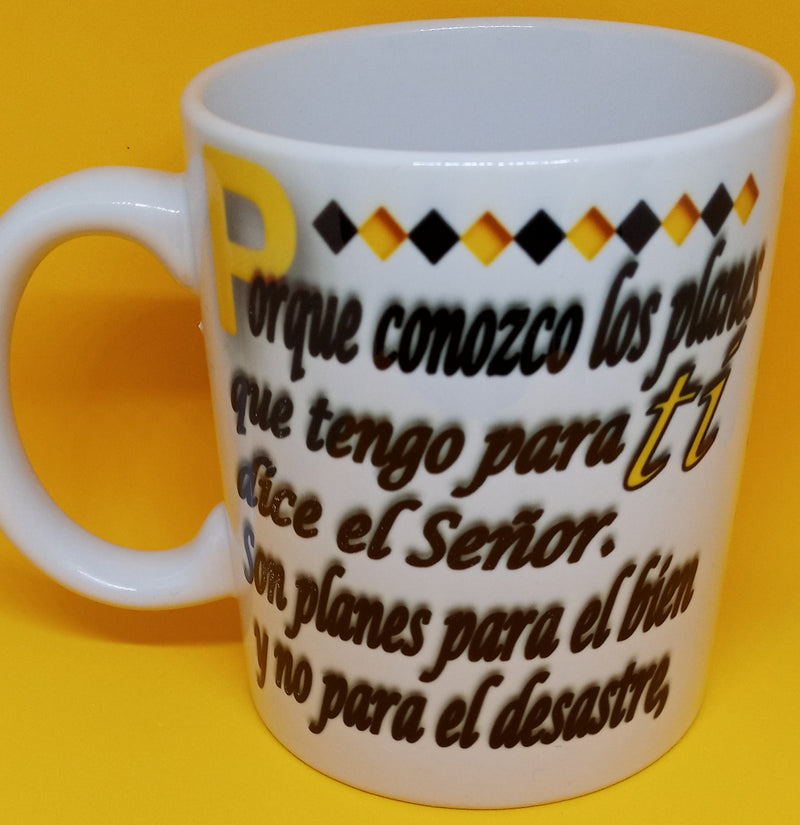 JEREMIAH 29:11 - (11 OZ) HISPANIC