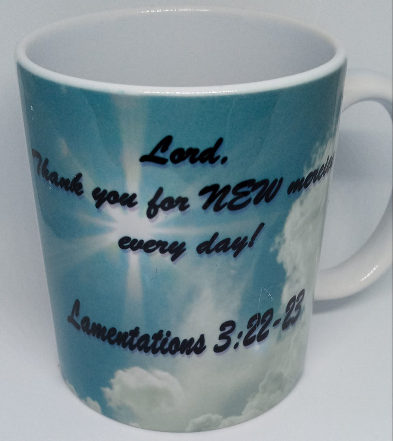 LAMENTATIONS 3:22-23 (11 OZ)