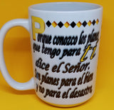 JEREMIAH 29:11 - (15 OZ) HISPANIC