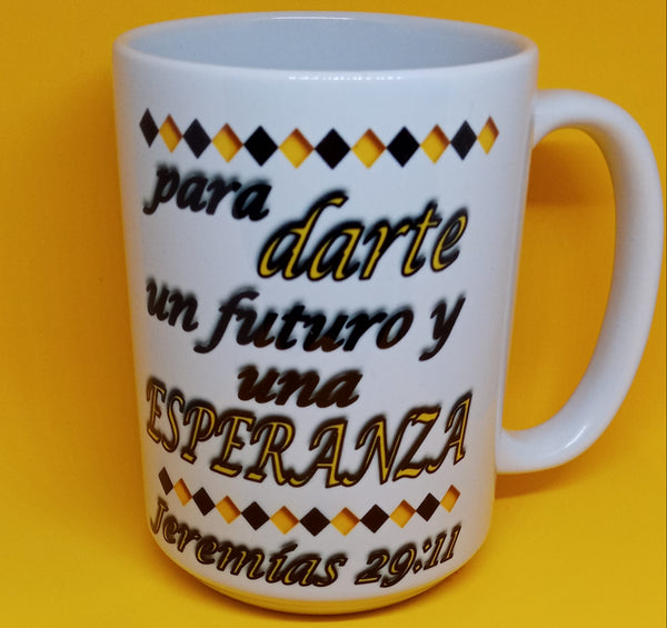 JEREMIAH 29:11 - (15 OZ) HISPANIC