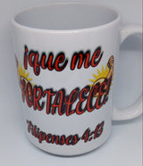 PHILIPPIANS 4:13 (15 OZ) HISPANIC