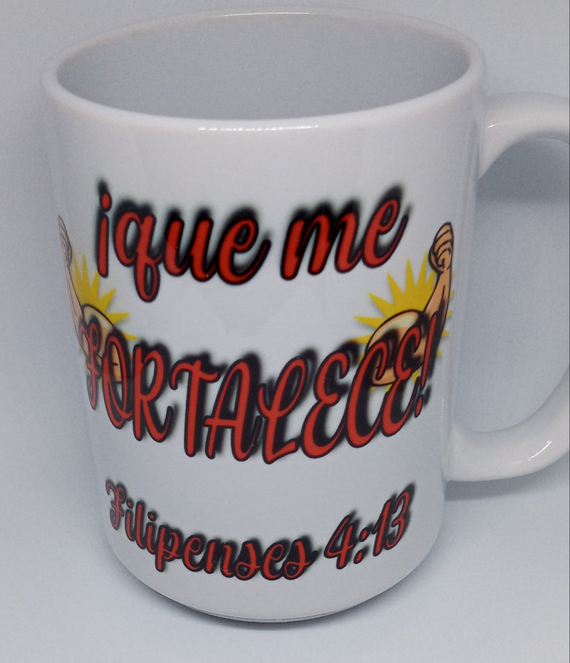 PHILIPPIANS 4:13 (15 OZ) HISPANIC